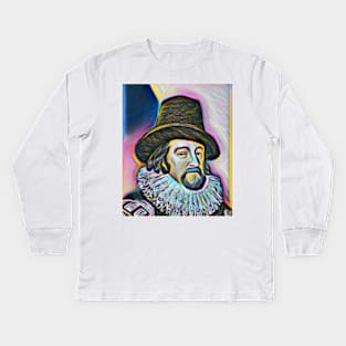 Francis Bacon Portrait | Francis Bacon Artwork 11 Kids Long Sleeve T-Shirt